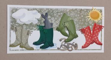 By Lene - Stempelset "Fish" Clear Stamps