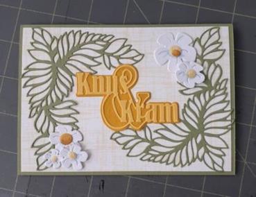 By Lene - Stanzschablone "Leaf Corner" Dies