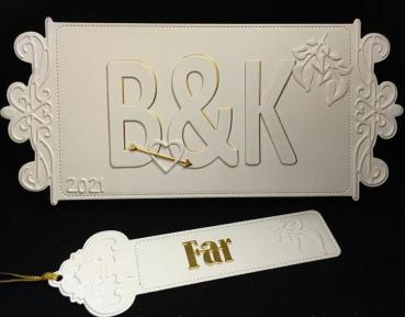 By Lene - Stanzschablone "Slimcard Ornament" Dies