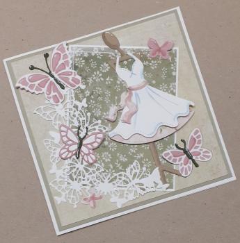 By Lene - Stanzschablone "Butterfly Corner" Dies