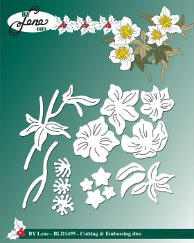 By Lene - Stanzschablone "Christmas Rose" Dies