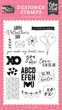 Echo Park - Stempelset "I Cross My Heart" Clear Stamps