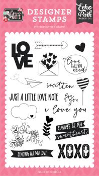 Echo Park - Stempelset "Love Is All You Need" Clear Stamps