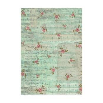Stamperia - Decopatch Papier "Backgrounds" Decoupage A6 - 8 Bogen  