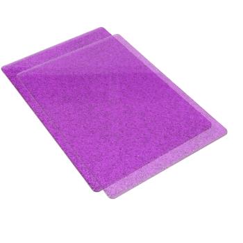 Sizzix - Ersatzplatten "Purple w/Silver Glitter" Cutting Pads