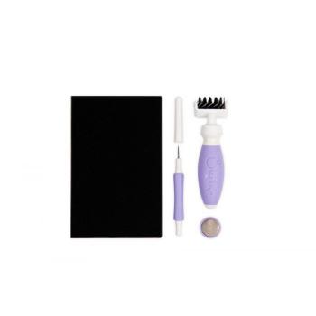 Sizzix - Stanzpinsel & Stanzwerkzeug "Lavender Dust" Making Tool Die Brush & Die Pick Accessory Kit