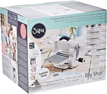 Sizzix - Big Shot Foldaway Starter Kit "White & Gray"
