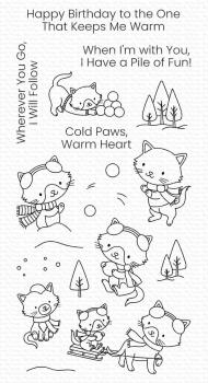 My Favorite Things - Stempel "Winter Kittens" Clear Stamps