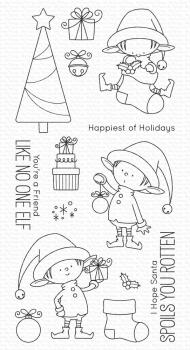 My Favorite Things - Stempel "Santa's Elves" Clear Stamps