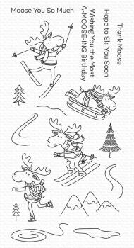 My Favorite Things - Stempel "Merry Moose" Clear Stamps