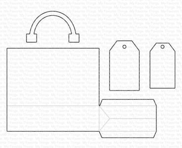 My Favorite Things - Stanzschablone "Gift Bag" Die-namics
