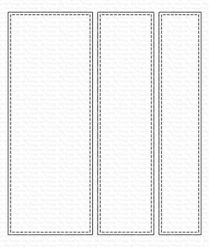 My Favorite Things - Stanzschablone "Vertical Stitched Strips" Die-namics