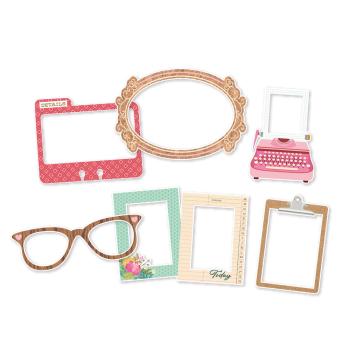 Simple Stories - Chipboard Frames "Noteworthy" 