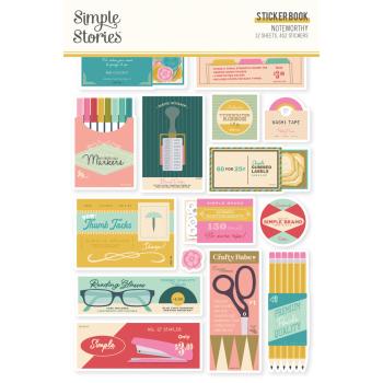 Simple Stories - Aufkleber "Noteworthy" Sticker Book