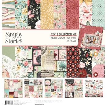 Simple Stories - Collections Kit "Simple Vintage Love Story" 12 Bogen Designpapier