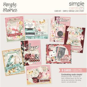 Simple Stories - Cards Kit "Simple Vintage Love Story"