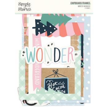 Simple Stories - Chipboard Frames "Winter Wonder" 