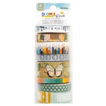 American Crafts - Decorative Tape "Discover + Create" Washi Tape