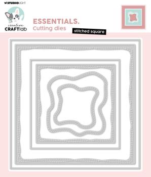 Creative Craft Lab - Studio Light - Stanzschablone "Stitched Square" Dies