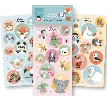 Marianne Design - Aufkleber "Animals" Sticker