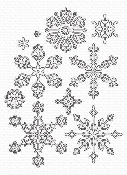 My Favorite Things - Stanzschablone "Stylish Snowflakes" Die-namics