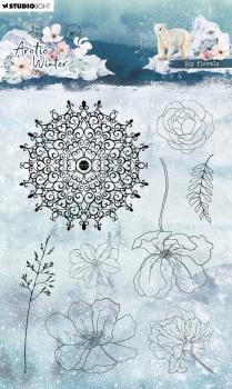 Studio Light - Stempelset "Icy Florals" Clear Stamps