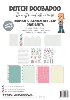Dutch Doobadoo - Papier Kit "Dear Santa" Crafty Kit - 12 Bogen