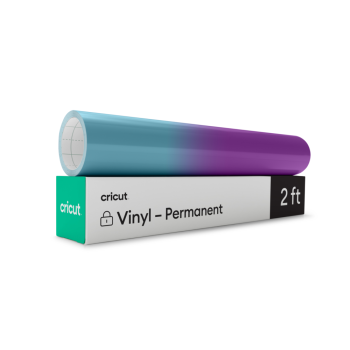 Cricut - Color-Changing Vinyl Permanent Cold-Activated™ "Turquoise - Purple" 1 Rolle 30,5x61cm