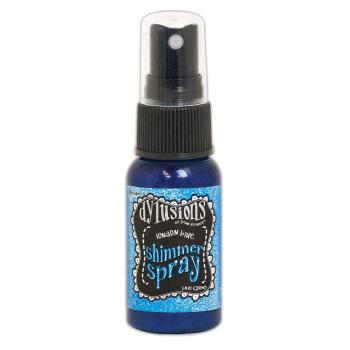 Ranger Ink - Dylusions Shimmer Spray 29ml "London Blue" Design by Dylan Reaveley