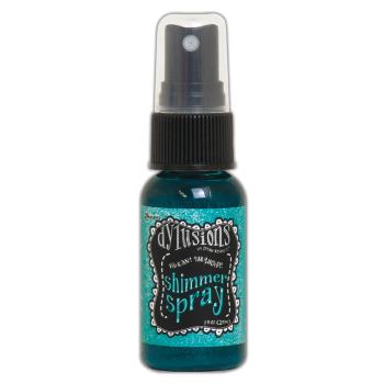 Ranger Ink - Dylusions Shimmer Spray 29ml "Vibrant Turquoise" Design by Dylan Reaveley