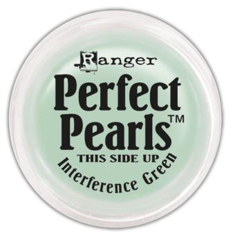 Ranger Ink - Pigmentpulver "Interference green" Perfect Pearls 
