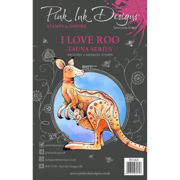 Pink Ink Designs - Stempelset "I Love Roo" Clear Stamps