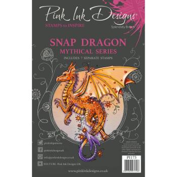 Pink Ink Designs - Stempelset "Snap Dragon" Clear Stamps