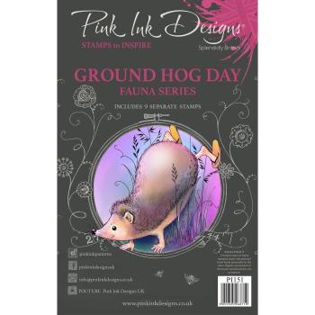 Pink Ink Designs - Stempelset "Groundhog day" Clear Stamps