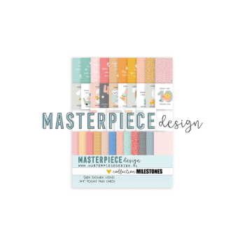 Masterpiece Design - Pocket Karten "Baby Milestones" Page Cards 3x4 Inch - 20 Stück