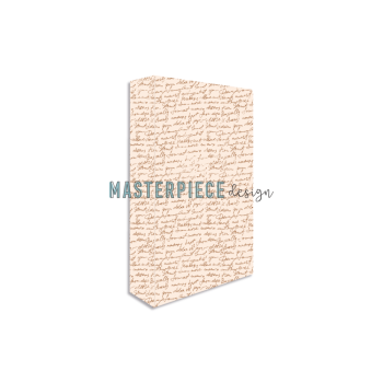 Masterpiece Design - Memory Planner Album 4x8 Inch "Pink Text"