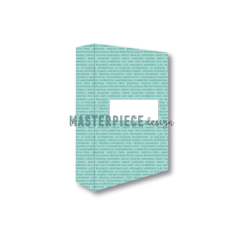 Masterpiece Design - Memory Planner Album 6x8 Inch "Cozy Moments Turquoise"