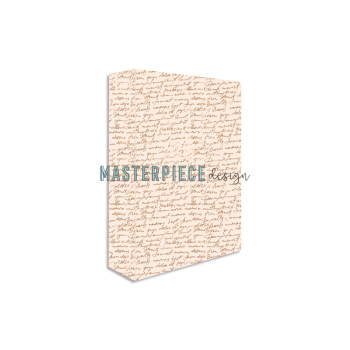 Masterpiece Design - Memory Planner Album 6x8 Inch "Pink Text"