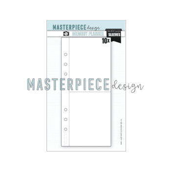 Masterpiece Design - Hüllen 4x8 Inch "Design B" Memory Planner Pocket Page Sleeves 