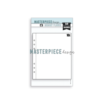 Masterpiece Design - Hüllen 6x8 Inch "Design A" Memory Planner Pocket Page Sleeves 