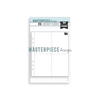 Masterpiece Design - Hüllen 6x8 Inch "Design B" Memory Planner Pocket Page Sleeves 