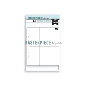 Masterpiece Design - Hüllen 6x8 Inch "Design D" Memory Planner Pocket Page Sleeves 