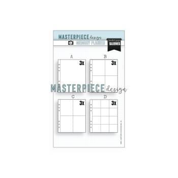 Masterpiece Design - Hüllen 6x8 Inch "Variety" Memory Planner Pocket Page Sleeves 