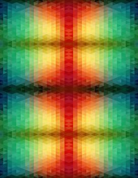 Picket Fence Studios - Kartenvorderseiten "Cozy Rainbow Quilt" Toner Cards Fronts A2 - 6 Karten
