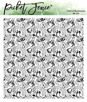 Picket Fence Studios - Stempel "Field of Mushrooms" Clear stamps