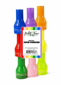 Picket Fence Studios - Paper Pouncers Pint-sized "Bright Rainbow"   
