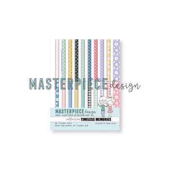 Masterpiece Design - Pocket Karten "Timeless Memories" Page Cards 3x4 Inch - 20 Stück