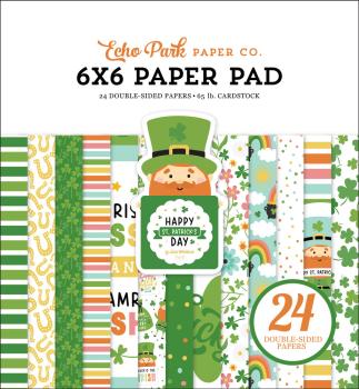 Echo Park - Designpapier "Happy St. Patrick's Day" Paper Pack 6x6 Inch - 24 Bogen