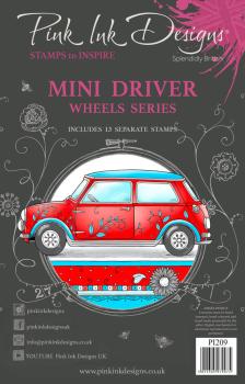 Pink Ink Designs - Stempelset "Mini Driver" Clear Stamps