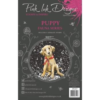 Pink Ink Designs - Stempelset "Puppy" Clear Stamps